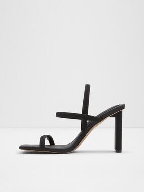 ALDO Okurra Strappy Heels – Black – Size 7.5